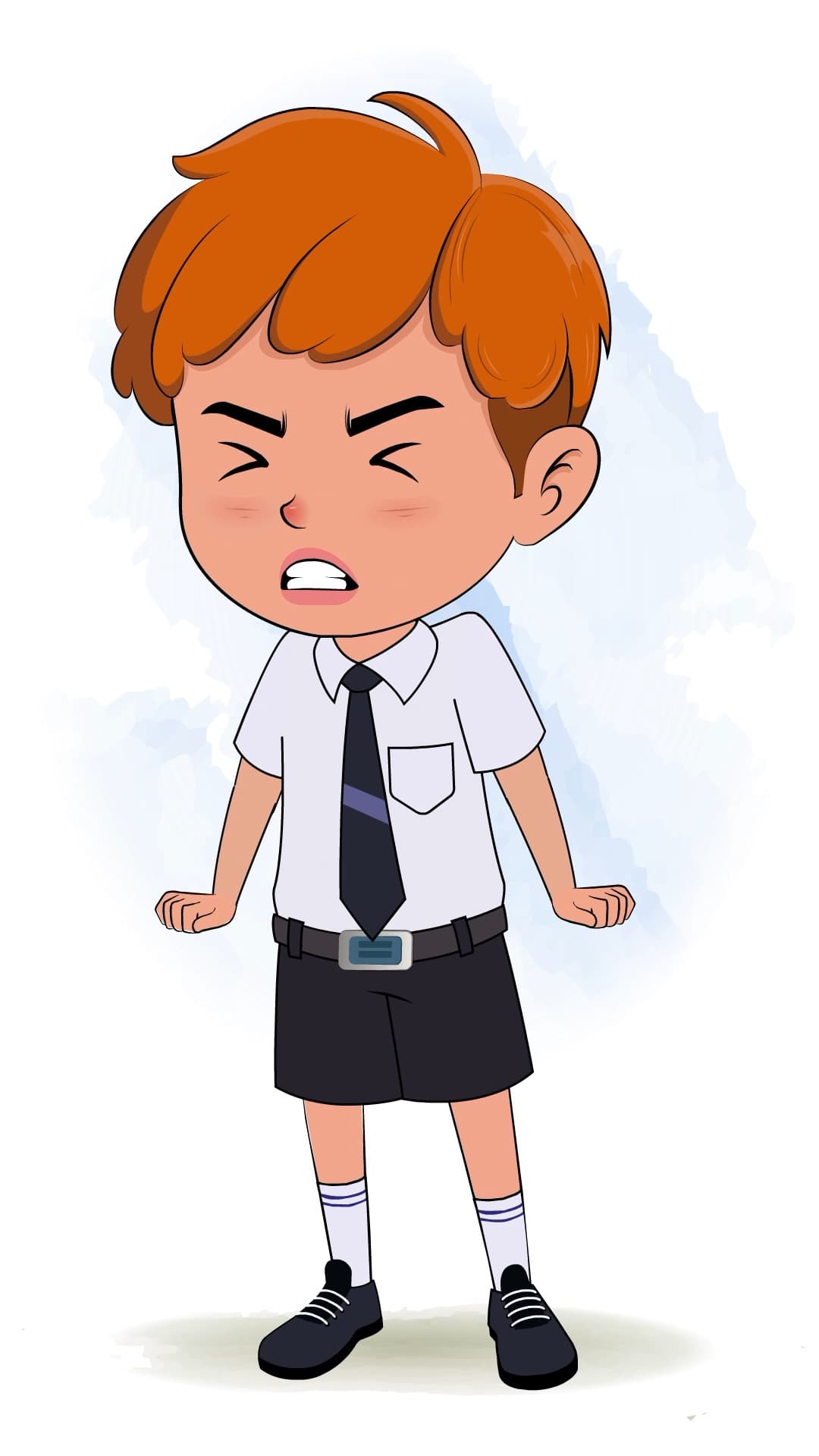 boy animated cartoon character aka leo